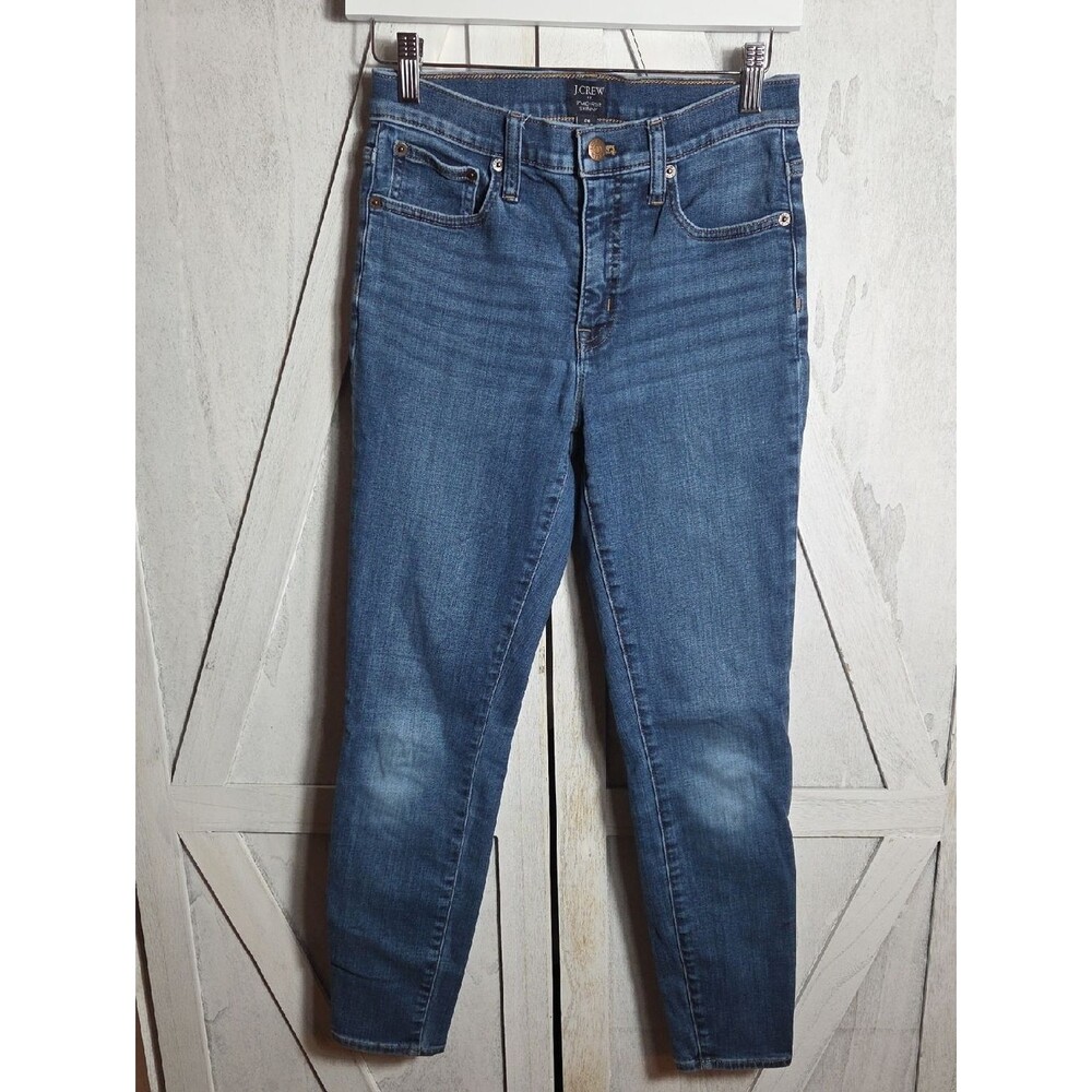 J. Crew 9" Mid Rise Skinny Jeans Size 26